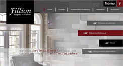 Desktop Screenshot of fillionbriques.com